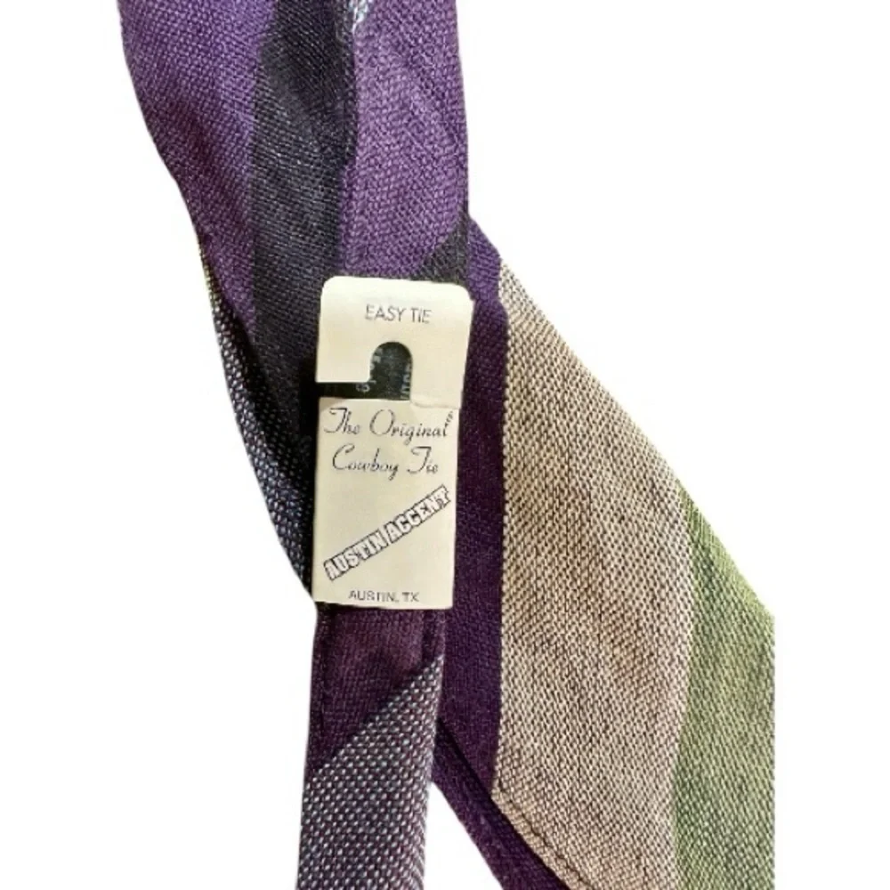 AUSTIN ACCENT, NWT, THE ORIGINAL COWBOY TIE WITH SLIDE.